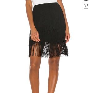 LPA fringe skirt NWT
